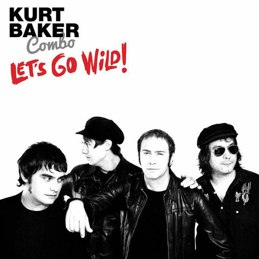 Kurt Baker Combo : Let's Go Wild! (LP, Album, Red)