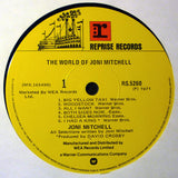 Joni Mitchell : The World Of Joni Mitchell (LP, Comp, RE)