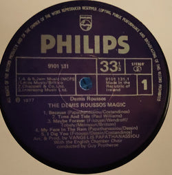 Demis Roussos : The Demis Roussos Magic (LP, Album, Gat)