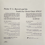Pastor T. L. Barrett And The Youth For Christ Choir : Like A Ship... (Without A Sail) (LP, Album, RE)