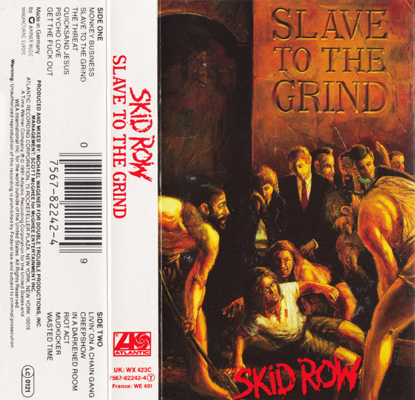 Buy Skid Row : Slave To The Grind (Cass, Album) – The R.A.G.E.