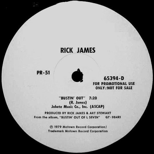 Rick James : Bustin' Out (12