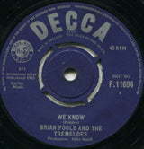 Brian Poole & The Tremeloes : Twist And Shout (7", Single)