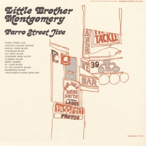 Little Brother Montgomery : Farro Street Jive (LP, Album)