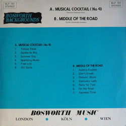 Paolo Zavallone E Il Suo Complesso / The Phil Chrysander Orchestra : Musical Cocktail (No 4) / Middle Of The Road (LP)