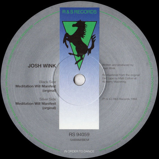 Josh Wink : Meditation Will Manifest (12
