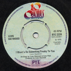 Leon Haywood : I Want'a Do Something Freaky To You (7