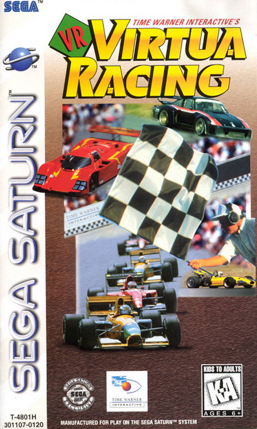 Virtua Racing - Long Box - Saturn (NTSC)