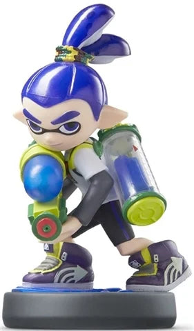 Inkling Boy (Blue) Splatoon Amiibo