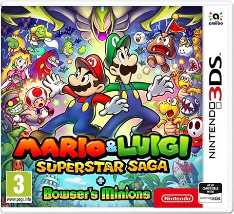 Mario & Luigi Superstar Saga & Bowser's Minions - 3DS