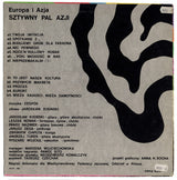 Sztywny Pal Azji : Europa I Azja (LP, Album)