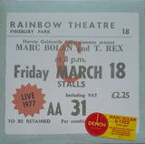 Marc Bolan & T. Rex : Live 1977 - 40th Anniversary Edition (2xLP, Album, RE, Gre)