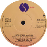 Talking Heads : Houses In Motion (7", Single)