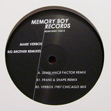 Mark Verbos : Big Brother - Remixes (12")
