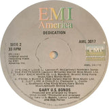 Gary U.S. Bonds : Dedication (LP, Album)