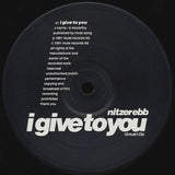 Nitzer Ebb : I Give To You (12", Single)