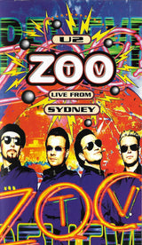 U2 : ZooTV Live From Sydney (VHS, PAL)