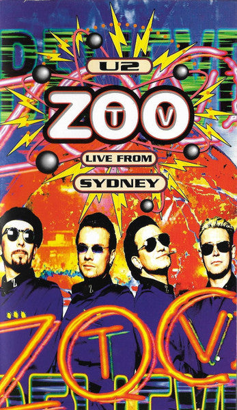 U2 : ZooTV Live From Sydney (VHS, PAL)