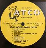 Bobby Darin : Love Swings (LP, Album, Mono)