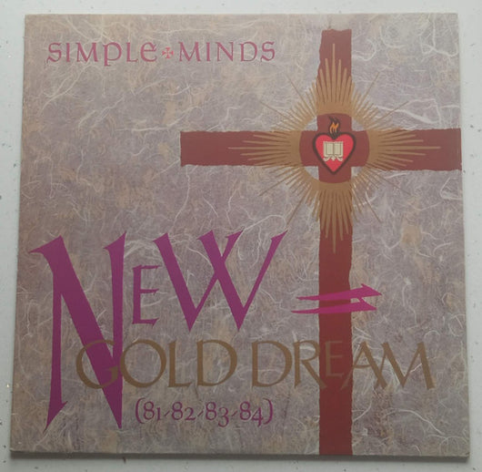 Simple Minds : New Gold Dream (81-82-83-84) (LP, Album, M/Print, Gol)