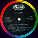 Megadeth : So Far, So Good... So What! (LP, Album)