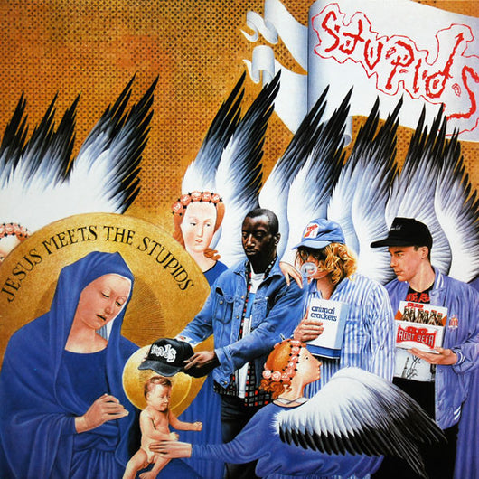 Stupids : Jesus Meets The Stupids (LP, Album + 7