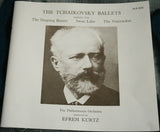 Tchaikovsky*, Yehudi Menuhin, Philharmonia Orchestra, Efrem Kurtz : The Tchaikovsky Ballets - Highlights From Swan Lake - The Sleeping Beauty - Nutcracker (3xLP, RE, RP)