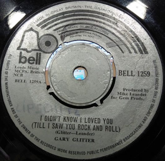 Gary Glitter : I Didn't Know I Loved You (Till I Saw You Rock And Roll) (7