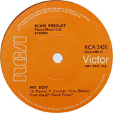 Elvis Presley : My Boy  (7", Single, Sol)