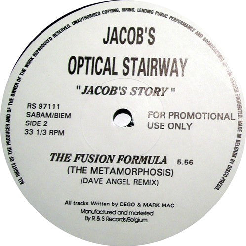 Jacob's Optical Stairway : Jacob's Story (12
