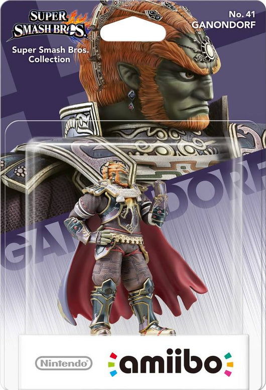 Ganondorf No.41 amiibo (Super Smash Bros. Collection, Brand New)