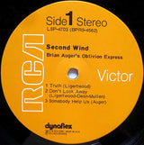 Brian Auger's Oblivion Express : Second Wind (LP, Album, Hol)