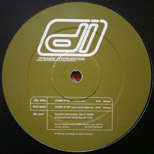 Dynamic Intervention : Pump It Up (12