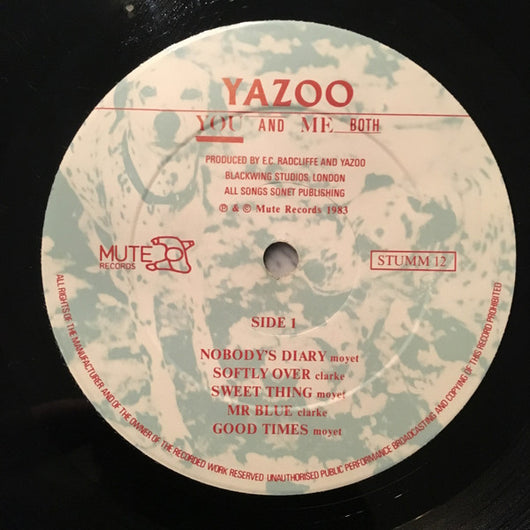 Yazoo : You And Me Both (LP, Album)