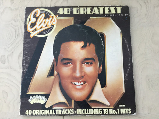 Elvis Presley : 40 Greatest Hits (2xLP, Comp, Gat)