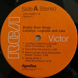 Bobby Bare : Sings Lullabys, Legends And Lies (2xLP, Album, Gat)