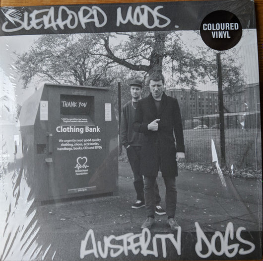 Sleaford Mods : Austerity Dogs (LP, Album, RP, Blu)