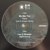 Blu Mar Ten / The Law (4) & Wheeler (8) : Titans (Law & Wheeler Remix) / Night Forms (12")