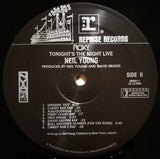 Neil Young : Roxy (Tonight's The Night Live) (LP + LP, S/Sided, Etch + Album)