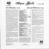 Tim Wheater, Sioned Williams : Spun Gold - Popular Melodies For Flute And Harp (LP, Album)