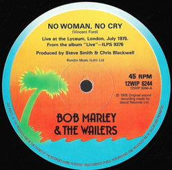 Bob Marley & The Wailers : No Woman, No Cry / Jamming (12