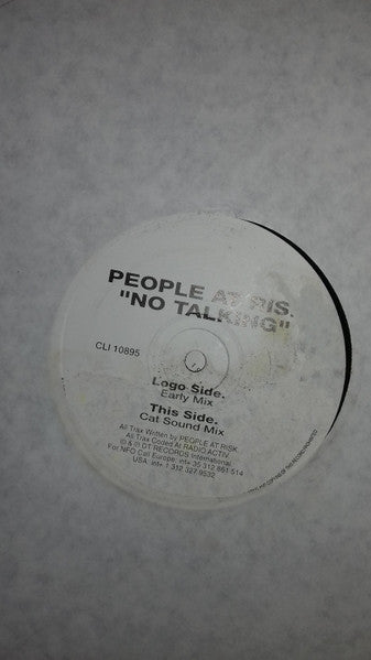 People At Risk* : No Talking (12
