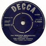 The Rolling Stones : 19th Nervous Breakdown / As Tears Go By (7", Single)