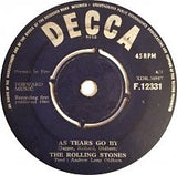 The Rolling Stones : 19th Nervous Breakdown / As Tears Go By (7", Single)