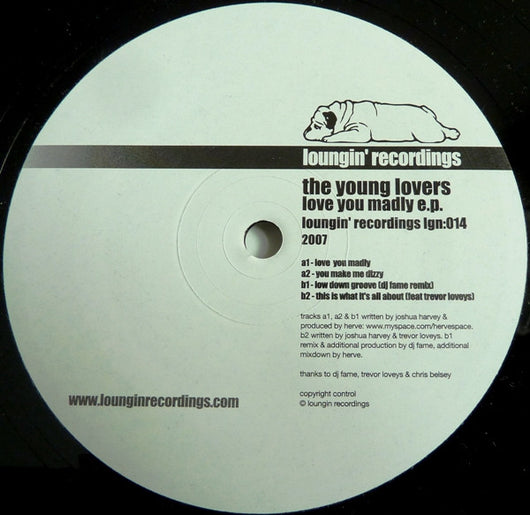 The Young Lovers : Love You Madly E.P. (12