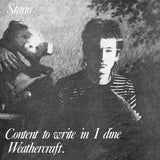 Stano : Content To Write In I Dine Weathercraft (LP, Album, RE, RM)