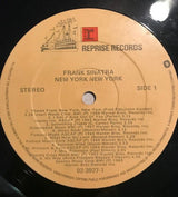 Frank Sinatra : His Greatest Hits (New York New York) (LP, Comp, Car)