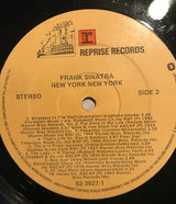 Frank Sinatra : His Greatest Hits (New York New York) (LP, Comp, Car)