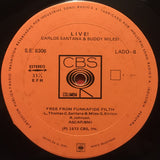 Carlos Santana And Buddy Miles : Carlos Santana & Buddy Miles! Live! (LP, Album, Gat)
