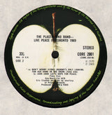 The Plastic Ono Band : Live Peace In Toronto 1969 (LP, Album)